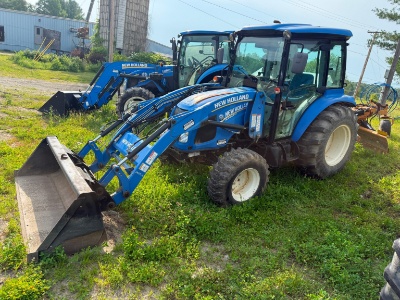 NEW HOLLAND BOOMER 47 AGRICULTURAL TRACTOR SN:2282000041 4x4, powered by Shibaura 4 cylinder diesel