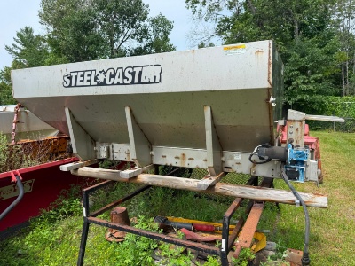 Steelcaster 9ft./3cy Stainless Steel Sand/Salt Spreader Snow Equipment