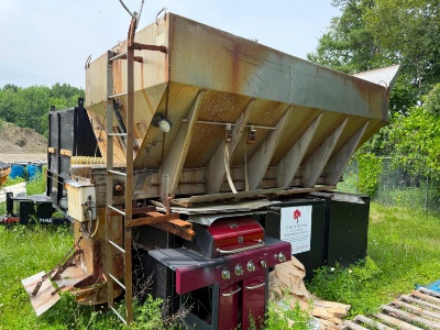 Air-Flo Af-24d Stainless Steel Sand/Salt Spreader Snow Equipment Sn:9590