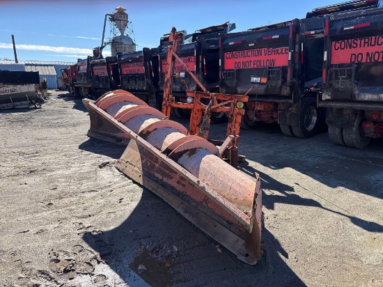 QTY OF ASST'D SIZE TRUCK MOUNT SNOW PLOWS, WING PLOWS SNOW EQUIPMENT