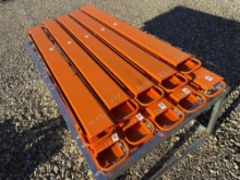 NEW WOLVERINE EX-66-84L 8FT. PALLET FORK EXTENSIONS SKID STEER ATTACHMENT