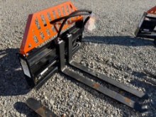 NEW WOLVERINE PFA-11-3300G 48IN. HYDRAULIC ADJUSTABLE PALLET FORKS SKID STEER ATTACHMENT