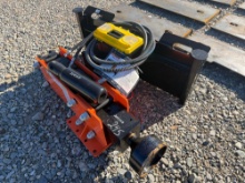 NEW WOLVERINE PD-12-08D POST DRIVER SKID STEER ATTACHMENT