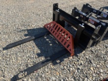 NEW WOLVERINE FK-11-48W PALLET FORKS SKID STEER ATTACHMENT