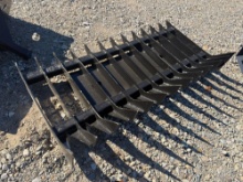 NEW 70IN. ROOT RAKE SKID STEER ATTACHMENT