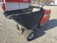 MUD DOG CB1600 CONCRETE BUGGY CONCRETE EQUIPMENT SN-0201 powered by gas engine.BOS ONLY