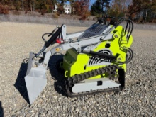 NEW ATS-T460 MINI TRACK LOADER SN:107YM powered by gas engine, equipped with auxiliary hydraulics,
