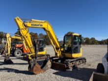2020 KOMATSU PC88MR-10 HYDRAULIC EXCAVATOR SN:8983 powered by Komatsu diesel engine, equipped with