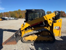 2024 CAT 265-05 RUBBER TRACKED SKID STEER powered by Cat diesel engine, equipped with EROPS, air,