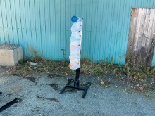 NEW DUELING TREE SHOOTING TARGET NEW SUPPORT EQUIPMENT for .22 caliber.