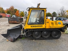 BOMBARDIER SW-48 UTILITY VEHICLE SN:15980359 powered by 4 cylinder diesel engine, equipped with