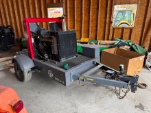 CHICAGO PNEUMATIC CPP6-74 WATER PUMP powered by Kohler diesel engine, equipped with 6in. Diameter,