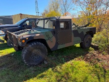 1993 AM GENERAL MILITARY TRUCK SN:137710 4x4, powered by diesel engine, equipped with automatic