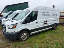 2020 FORD TRANSIT VAN VN:1FTBR2C87LKA00422 powered by 3.5L Turbo gas engine, equipped with automa...