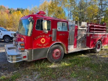 1987 KOVETCH MOBILE EQUIPMENT PUMPER FIRE TRUCK VN:1K9AF4287HN058058 powered by Detroit diesel