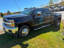 2016 CHEVY 3500HD SILVERADO PICKUP TRUCK VN:1GC4K0C89GF174623 4x4, powered by Duramax diesel engi...