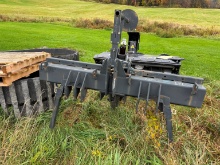 BOBCAT SILT FENCE INSTALLER TRACTOR ATTACHMENT SN:A74W00471 3pt hitch mount.