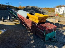 65FT. X 24IN. CONVEYORS & STACKER electric powered, equipped with manual raise, 11R22.5 tires,