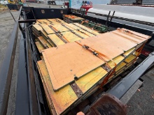 QTY OF STEEL-DOG CONCRETE FORMING PANELS SUPPORT EQUIPMENT