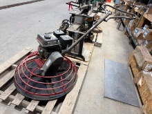 36IN. CONCRETE POWER TROWEL, GAS ENGINE SUPPORT EQUIPMENT