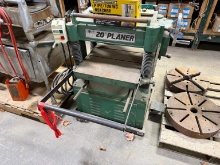 GRIZZLY 20IN. PLANER, VACUUM SYSTEM SUPPORT EQUIPMENT SN:399200
