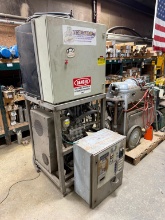 HYDROSPRAY CAR WASH SYSTEM WITH WITH THE GOLD LINE BY HAMILTON AUTO CASHIER SUPPORT EQUIPMENT