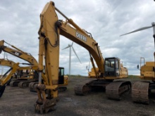 JOHN DEERE 450CLC HYDRAULIC EXCAVATOR SN:FF450CX091097 powered by John Deere 6125H diesel engine,