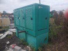 CUMMINS 230KVA GENERATOR SN:J130580676 powered by Cummins diesel engine, equipped with 230KVA, skid