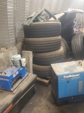 (2) NEW BRIDGESTONE 45/65R22.5 TIRES, NEW & USED