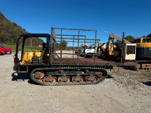 MOROOKA TCX-850 CRAWLER CARRIER SN:81018 powered by John Deere diesel engine, equipped with OROPS,