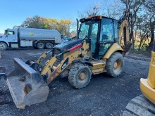 CAT 420EIT TRACTOR LOADER BACKHOE SN:DAN02101 powered by Cat C4.4 diesel engine, equipped with