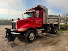 2016 PETERBILT PB348 DUMP TRUCK VN:3NP3HJ8X6GM317977 powered by Paccar PX-7 diesel engine, equipped