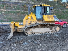 2021 KOMATSU D61PXI-24 CRAWLER TRACTOR SN:45184 powered by Komatsu SAA6D107E-3 diesel engine,