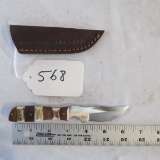 Hunting Knife and Sheath