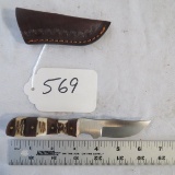 Hunting Knife and Sheath