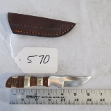 Hunting Knife and Sheath