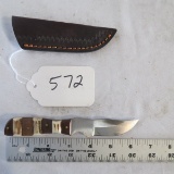 Hunting Knife and Sheath