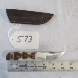 Hunting Knife and Sheath