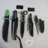 Knives, Sheaths, & Blade
