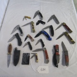 Folding Knives, Hunting Knives, Sheaths, & Blade