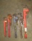 (Qty - 5) Pipe Wrenches-