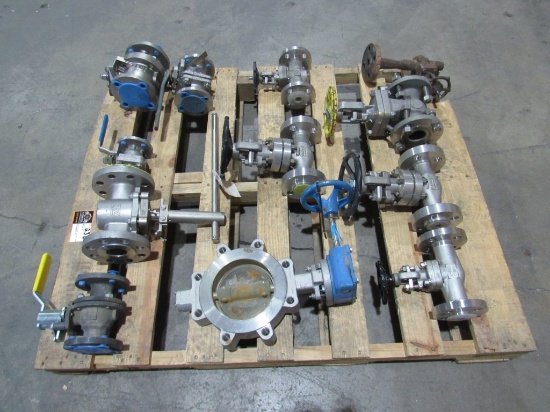 (Qty - 12) Assorted Valves-