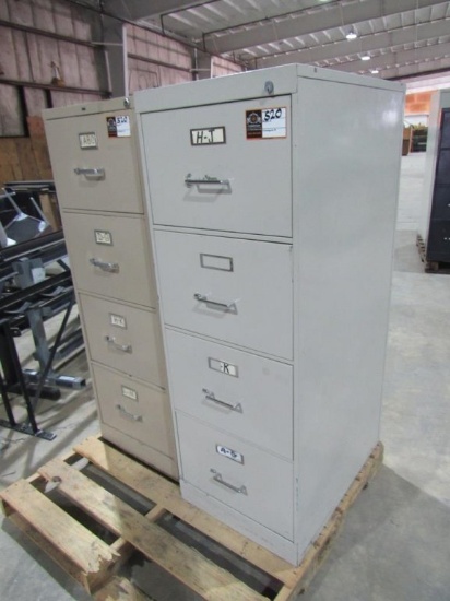 (Qty - 2) Filing Cabinets-