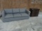 Couch and Filing Cabinet-