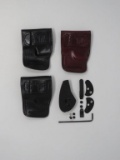 (Qty - 3) Assorted Holsters and Holster Grip-