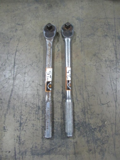 (Qty - 2) 3/4" Ratchet Wrenches-