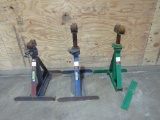 (Qty - 3) Ratchet -Type Reel Stands-