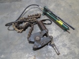 Hydraulic Chain Pipe Cutter-