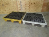 (Qty - 2) Spill Containment Pallets-