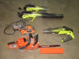 **Non-Working** Blowers, Chain Saw and Sander-